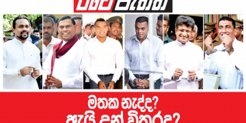 මතක නැද්ද? ඇයි උන් විතරද? (විජයසිරි ගම්ලත්ගේ රටේ පැත්ත)