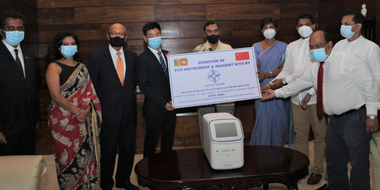 පෝර්ට් සිටි වෙතින් මිලියන 20ක අධික  PCR උපකරණ හා පරීක්ෂණ කට්ටල