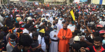 තහනම මැද කළ  දවස් පහේ පාගමන යාපනෙන් නිමා වෙයි: TNA උතුරේ සියලු පක්ෂ එකමුතු කරයි