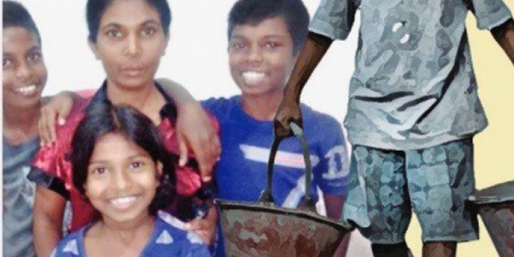 ‘මව්රට’ හෙළිදරව්වෙන් පසු ශිෂ්‍යත්වය පාස් වී පස් අදින පැංචාට හතර වටෙන් උදව්
