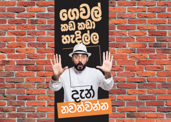 ගෙවල් කඩ කඩා හැදිල්ල දැන්වත් නවත්වන්න