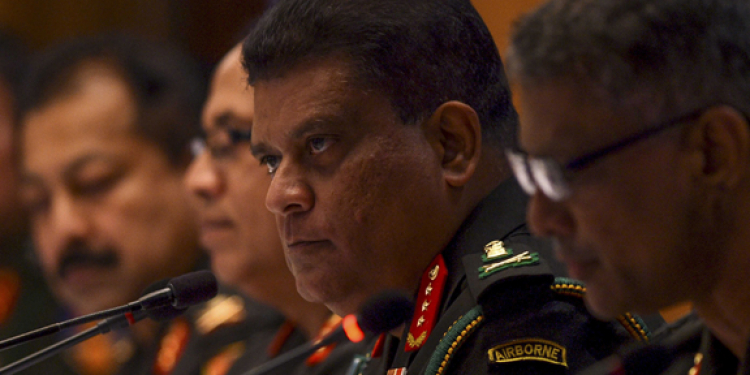හමුදා රෝහලට එන්නේ නෑ කී TNA මන්ත්‍රීවරුන්ට හමුදාපතිගෙන් තද උත්තරයක්