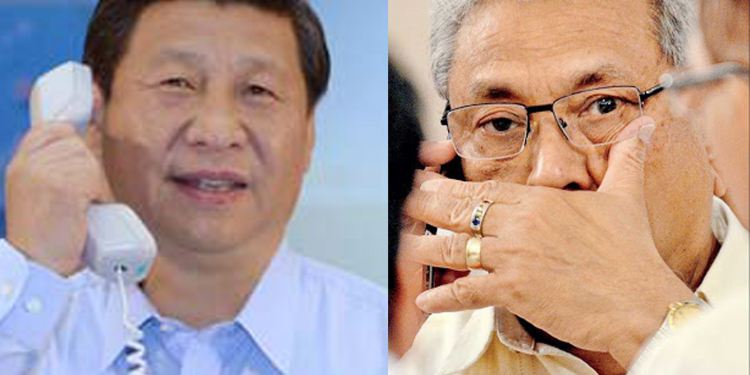 ගෝඨාගෙන් ජින්පින්ට කෝල් එකක්: ජිනීවාවලදී දුන් සහායට ස්තූති කරයි