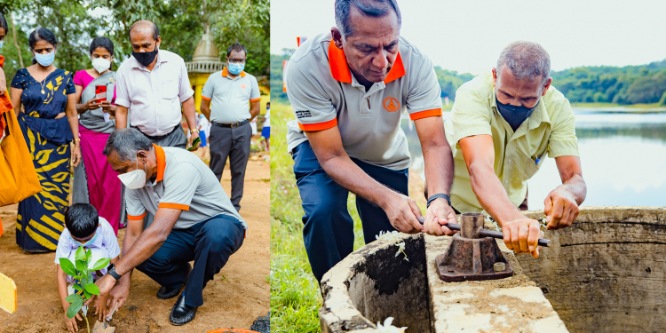 සම්පත් බැංකුවෙන් බිබිල කින්දගල්ල වැවට යළි ජීවය