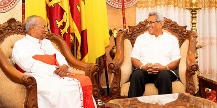 ජනපති-කාදිනල් හිමි හමුව අවසන් මොහොතේ කැන්සල්