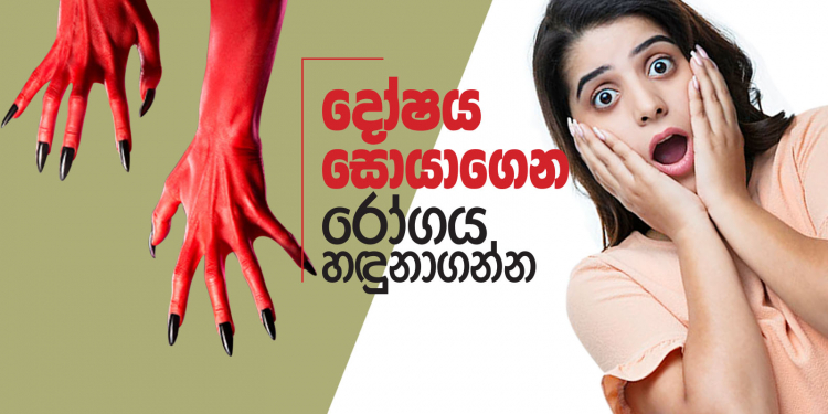 දෝෂය සොයාගෙන රෝගය හඳුනාගන්න