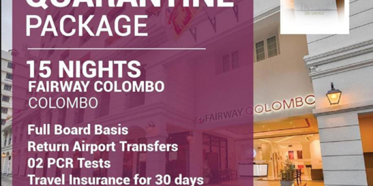 නිරෝධායනයත් බිස්නස් එකක් වෙයි: ලංකාවේ හෝටල් දැන්වීම් පළ කරයි