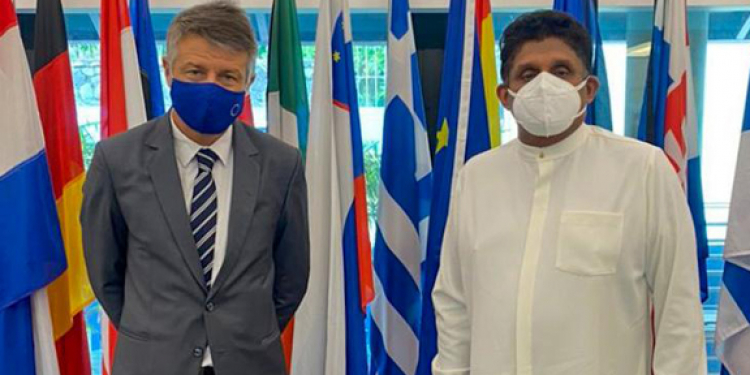 යුරෝපා සංගමය සජිත් හමුවෙයි: ලංකාවට සහන ණය දෙන්න සූදානම් බව සජිත්ට දැනුම් දෙයි