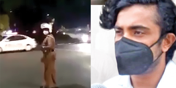 චීන ආරක්ෂක ඇමැතිට එරෙහිව හෝන් ගහපු එඩිතර කොල්ලා සමාව ඉල්ලුවේ කාගේ හරි බලපෑමකින්ද?