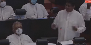 එදා මට හිනාවුණා: අද රටම විනාසයි: සජිත් ‌පාර්ලිමේන්තුව දෙවනත් කරමින් කතා කරයි (VIDEO)