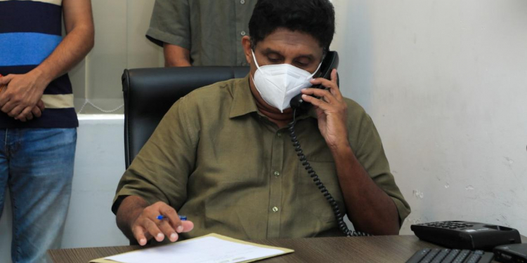 කොරෝනා එකට මුහුණ දෙන සජිත්ගේ ටීම් එක මෙන්න (VIDEO & PHOTOS)