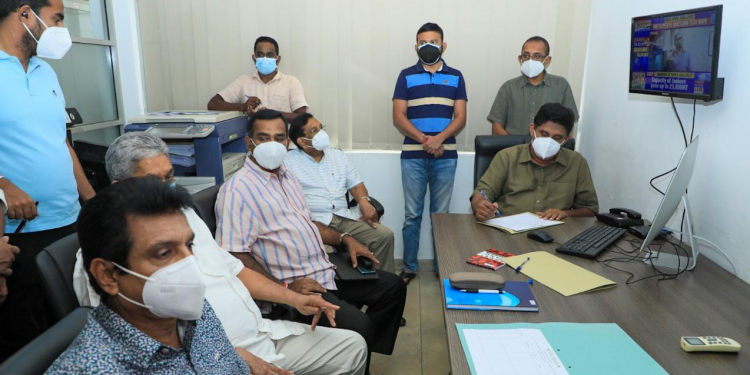 කොරෝනා එකට මුහුණ දෙන සජිත්ගේ ටීම් එක මෙන්න (VIDEO & PHOTOS)