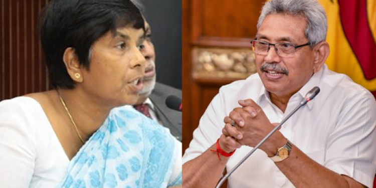 සුදර්ශනීගේ යෝජනාවට ජනපති බෑ කියයි