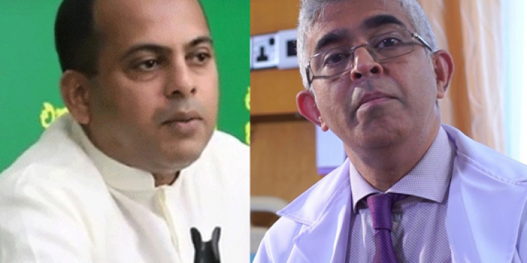 වෛද්ය ගුණසේන එන්නත් ගැන කියන්නේ බොරු! සජබෙන් ප්රශ්න වැළක්! වහා උත්තර ඉල්ලයි! (VIDEO)