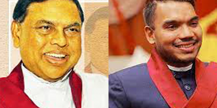 බැසිල්! ඊළගට නාමල්!! ඊටපස්සේ නාමල්ගේ පුතා!!! (VIDEO)