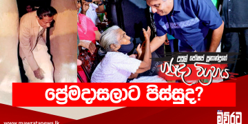 ප්‍රේමදාසලාට පිස්සුද? (උපුල් ජෝශප් ප්‍රනාන්දුගේ ගුරුදා විග්‍රහය)