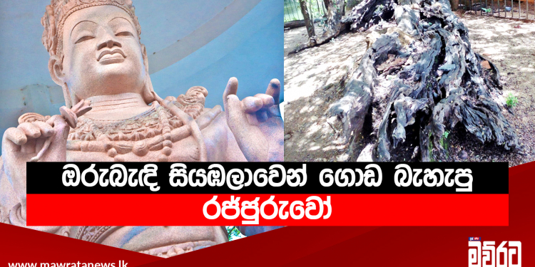 ඔරුබැඳි සියඹලාවෙන් ගොඩ බැහැපු රජ්ජුරුවෝ