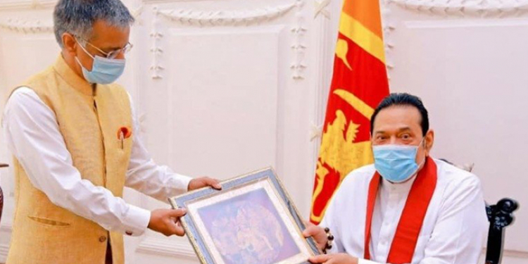 චීන මැදිහත්වීම් මැද ඉන්දීය මහාකොමසාරිස් හදිසියේම මහින්ද හමුවෙන්න ගිහින්!