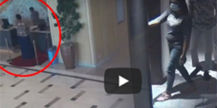 ෂැංග්‍රිලා පාටියේ CCTV මෙන්න (VIDEO)
