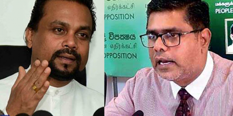 ගෙවල් ඇතුළෙ මැරුණු කෙල්ලො හා කොල්ලො ගැන මුජිබර්-විමල් ගැටුම…! (VIDEO)