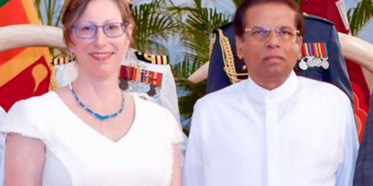 අමෙරිකානු තානාපතිනිය මෛත්‍රී හමුවෙයි!