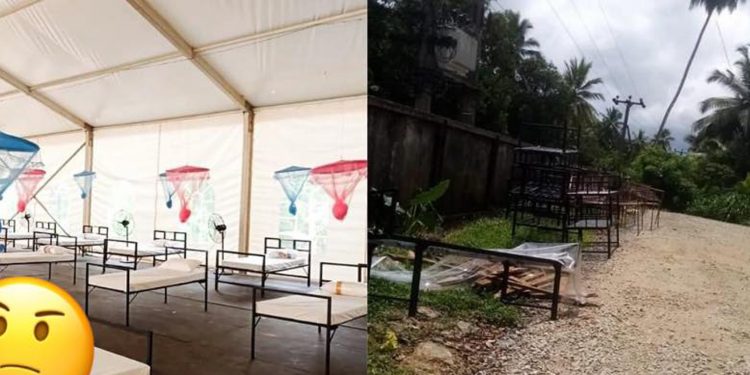 පොහොට්ටුවේ මන්ත්රී සංජීව කළුතර රෝහල්වලට දුන් ඇඳන්වලට මොකද වුණේ? (VIDEO)