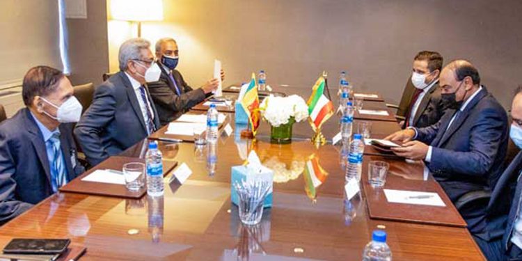 පෝට් සිටිය ගැන ජනපති කුවේට් අගමැති එක්ක කතා කරයි!
