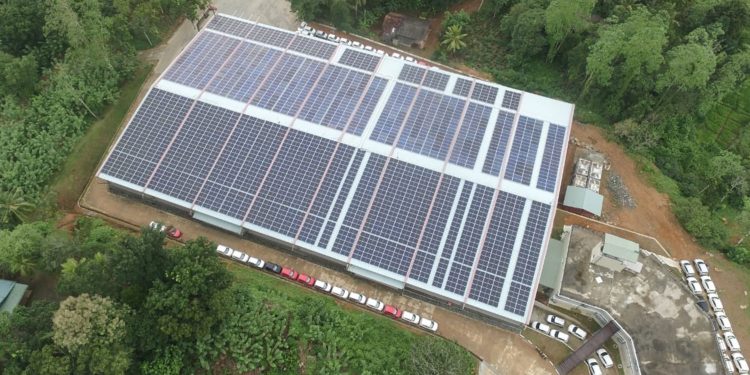 අයිඩියල් සමූහ ව්යාපාරයේ සමාරම්භක දිනය නිමිත්තෙන් කිලෝවොට් 805ක දැවැන්ත සූර්යබල පද්ධතියක්