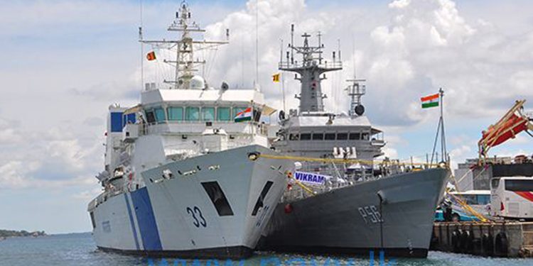 ඔන්න ඒ පාර ඉන්දියන් නාවික හමුදාවත් නැව් 6ක් අරන් ත්රිකුණාමලේට ඇවිත්!