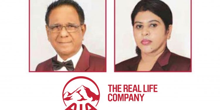 AIA ඉන්ෂුවරන්ස් MDRT සාමාජිකත්වයෙන් ශ්‍රී ලංකාවේ පළමු තැනට