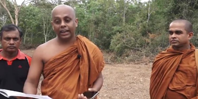 අනුරාධපුරය ඉවරයි! දේශපාලඥයෝ වන රක්ෂිත සුද්ද කරති! හාමුදුරුවරු විනාශය ගැන රටට කියති! (VIDEO)