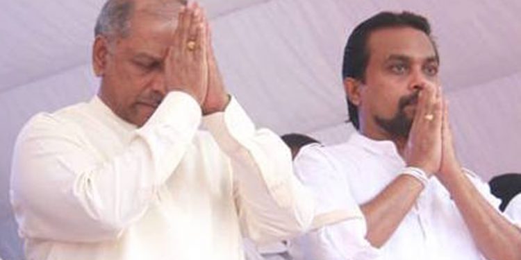 ආණ්ඩුව විමල්ගේ-දිනේෂ්ගේ පක්ෂය හලයි! රැස්වීම උණුසුම් වෙයි!