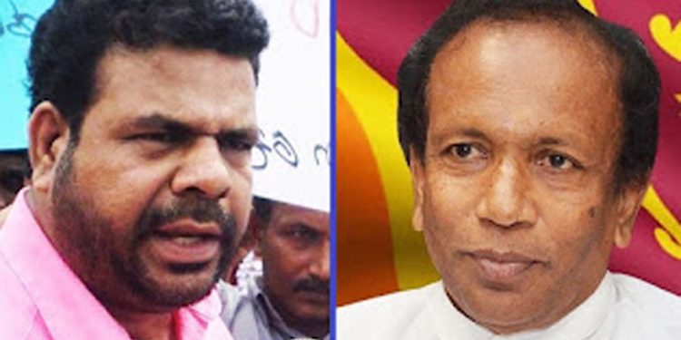 ‘ඇමැති ඩී.බී. කෝටි ගාණක බඩු ගෙදරට අරගෙන’! ‘මම ගත්තෙ ලක්ෂ අටහමාරක විතරයි! ඇත්ත කියන්නේ ඇමැති ඩී.බී.ද – නාමල්ද?