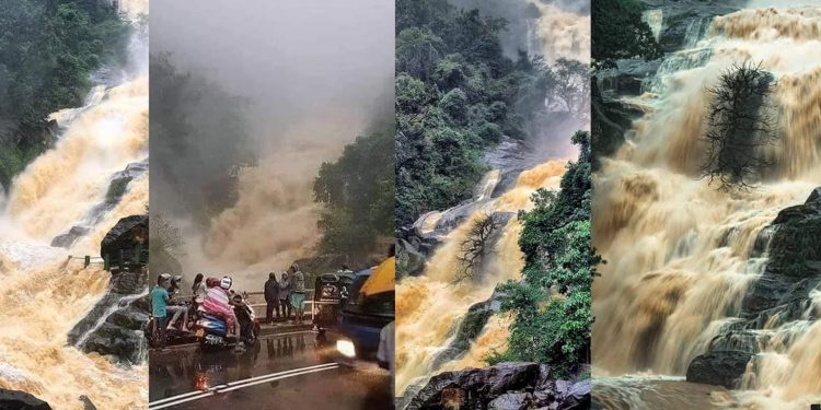රාවණ ඇල්ල හිටිහැටියේ භයංකාර වූූ හැටි! (PHOTOS)