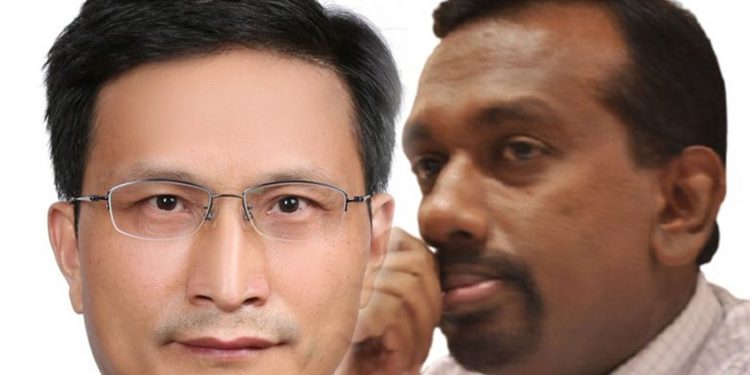 පොහොර නැව එපා කීවාට චීන තානාපතිට තද වෙයි! මහින්දානන්දට සැර ලියුමක් එවයි!