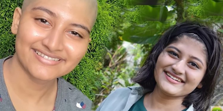 ‘එගොඩහ යන්නෝ’ සිංදුවෙන් රටම දැනගත් හේෂානි පිළිකා රෝහලේදී හදිසියේම කොණ්ඩය කැපුවේ ඇයි?