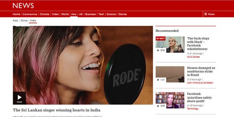 ලෝ ප්රකට බ්රිතාන්යයේ බීබීසීයත් යොහානිත් එක්ක කතා කරයි! නමකුත් පට බඳී!