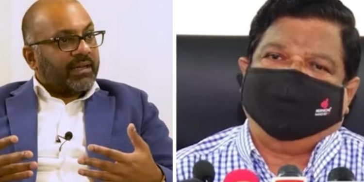 බන්දුලලා ආපු දවසේ ඉඳන් ප්‍රශ්න! එතුමා හිතන දේවල් අපෙන් නම් වෙන්නෙ නෑ! සීඅයිඩියට ආපු තුෂාන් බන්දුලලාට දුවන්න ගහයි! (VIDEO)