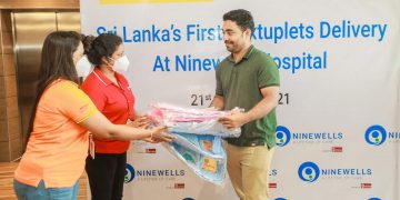 සය නිවුන් දරුවන්ට මහජන බැංකුවෙන් තිළිණ…