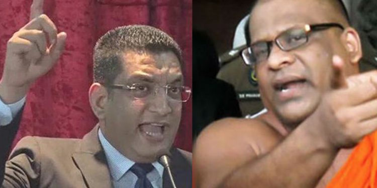 සබ්‍රිට උඩින් ඥානසාර හිමි දැම්මාට මුස්ලිම් සංවිධාන පත්තු වෙයි! ඒකාබද්ධ නිවේදනයක් නිකුත් වෙයි!