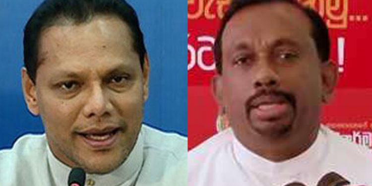 මෛත්‍රීපාල නවත්වපු තැනින් දයාසිරි පටන් ගනී! මහින්දානන්දට දුවන්නම ගහයි! (VIDEO)