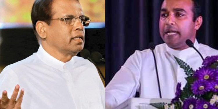 පොහොට්ටුව කරපු ලොකුම වැරැද්ද මෛත්රීපාලට නාමයෝජනා දීම! එතුමාට අපේ කිසිම කැමැත්තක් නෑ! එයාගේ ගැහිලි ගැන අපි දන්නවා! පසුපෙළින් මෛත්රීට උත්තර දීම අරඹයි!