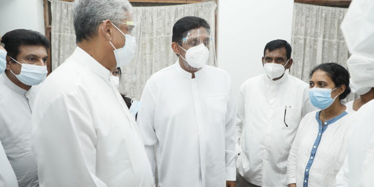 සජිත් එක්ක සජබෙ ප්රියන්තට අවසන් ගෞරව දක්වන්න යයි! (PHOTOS)