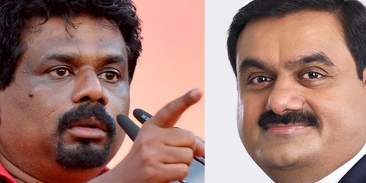 අදානිට එරෙහිව ජවිපෙ පාරට බහින්න තීන්දු කරයි! ආණ්ඩුවට ඩොලර් බිලියනය ගන්න පුළුවන් වෙයිද?