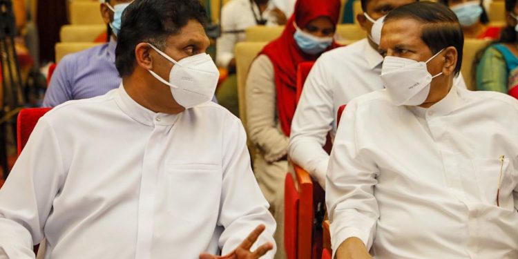මෛත්‍රී-සජිත් හමුවෙලා! මොනවද සාකච්ජා කළේ? (VIDEO & PHOTOS)