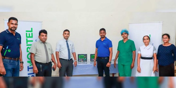 SLT-MOBITEL වෙතින් බලපිටිය මූලික රෝහලට මල්ටිපැරා මොනිටර් යන්ත්‍ර තුනක්…