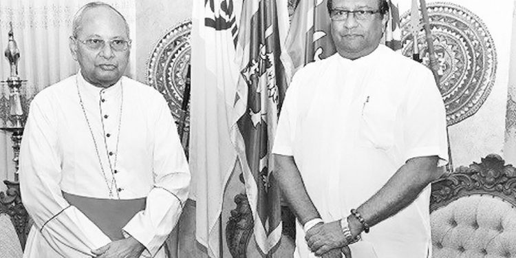 කාදිනල් හිමිගේ චෝදනාවලට ඇමැති උත්තර දෙයි! බොරැල්ල පල්ලියේ බෝම්බය පස්සෙත් මහමොළකරුවෙක් ඉන්න බව කියයි!