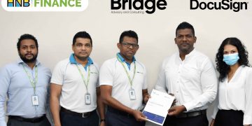 HNB FINANCE, DocuSign සමඟින් e-signature ආකෘතිය හඳුන්වා දෙයි…