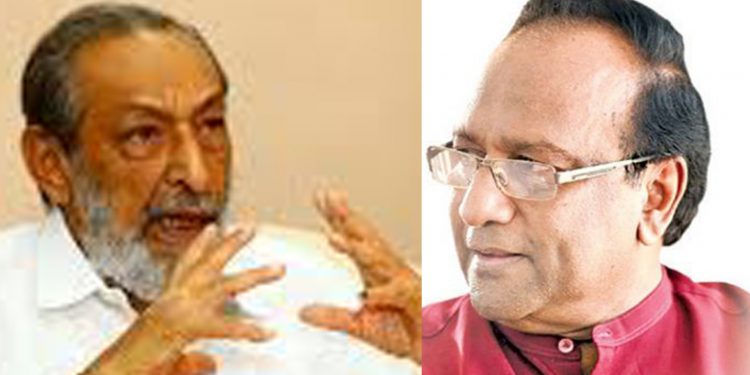 පොලිස් ප්‍රශ්නෙකට වාසුයි වීරසේකරයි ඇරගනී! මන්ත්‍රීවරු වාසුගේ පැත්ත ගනී!