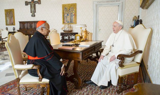 කාදිනල් හිමියන් පාප් වහන්සේට පාස්කු ප්‍රහාරය ගැන පැමිණිලි කරයි!